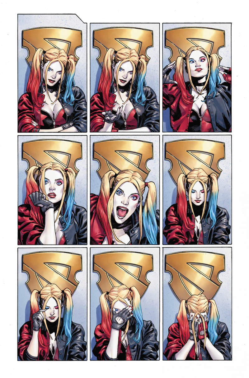 Harley Quinn in Heroes in Crisis.